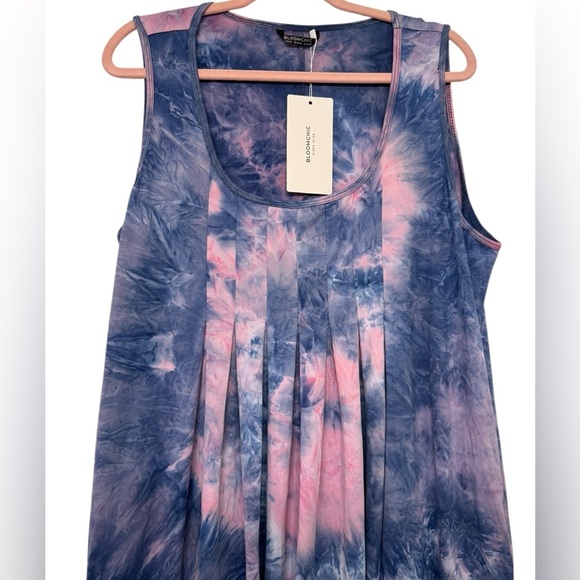 BloomChic Tie-Dye Sleeveless Dress - Picture 3 of 7